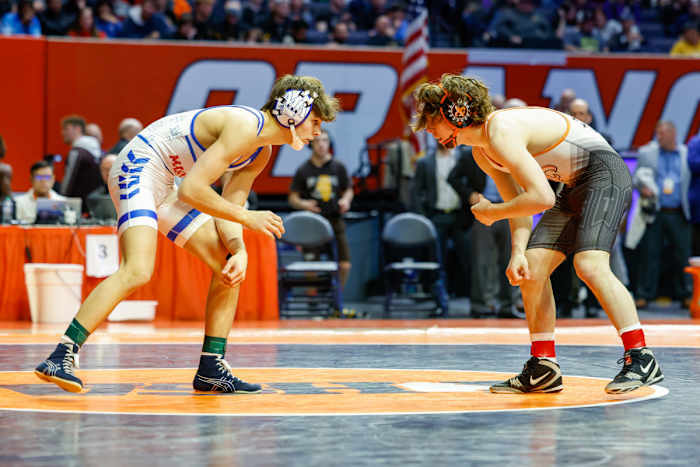 Illinois state wrestling championships February 18 2023 Nate Latsch 15410